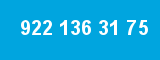 922 136 31 75